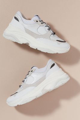 selected femme white trainers