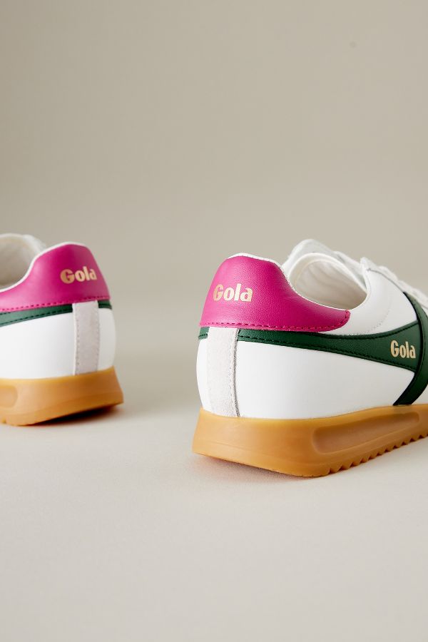 Slide View: 4: Gola Torpedo Leather Trainers