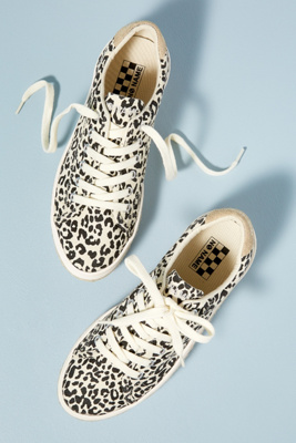 slip on trainers leopard print