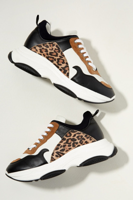 leopard skin trainers uk