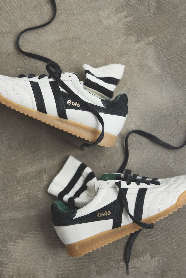 Slide View: 1: Gola x Anthropologie Stadium Trainers