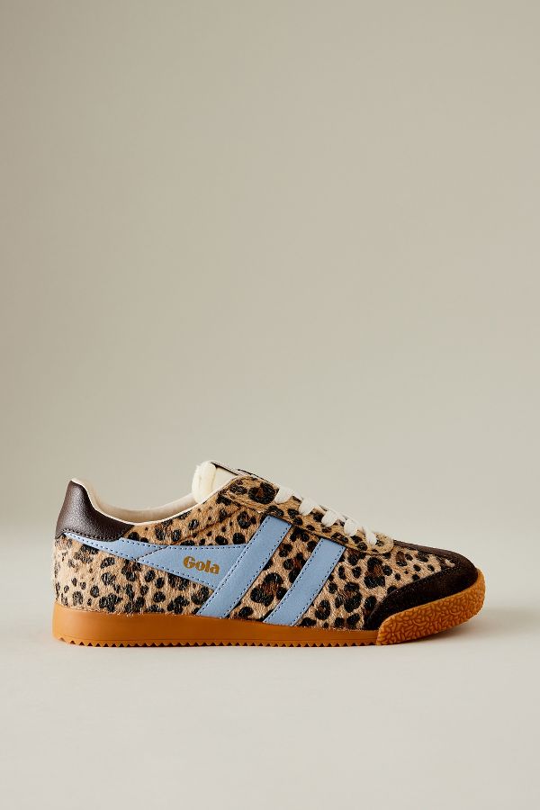 Slide View: 1: Baskets Gola x Anthropologie Elan Leopard