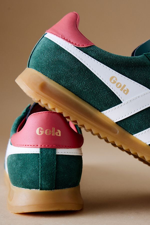 Slide View: 3: Gola Torpedo Suede Trainers