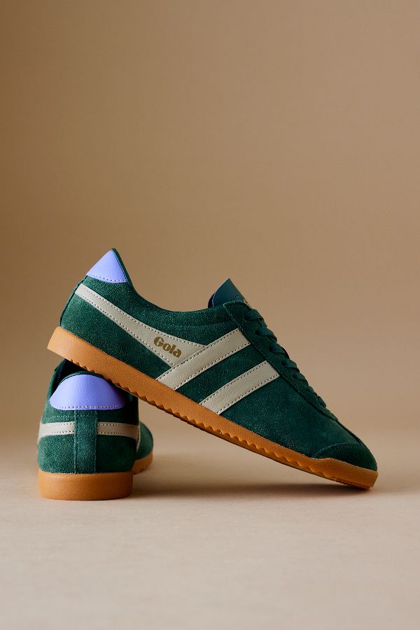 Slide View: 2: Gola Bullet Suede Trainers