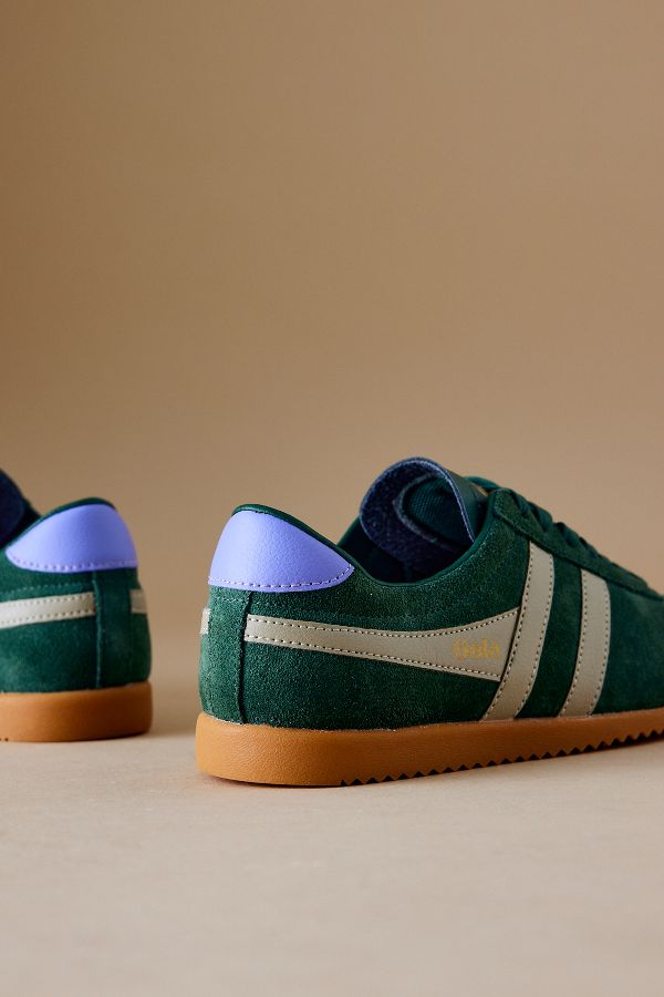 Slide View: 3: Gola Bullet Suede Trainers