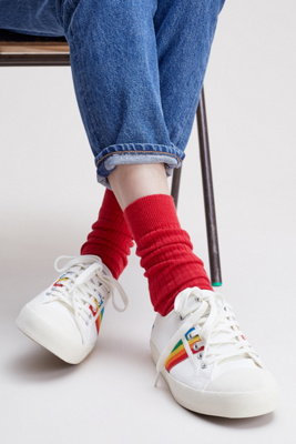 gola rainbow trainers white