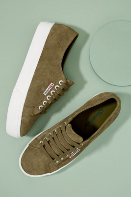 superga suede trainers