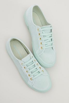 superga velvet green