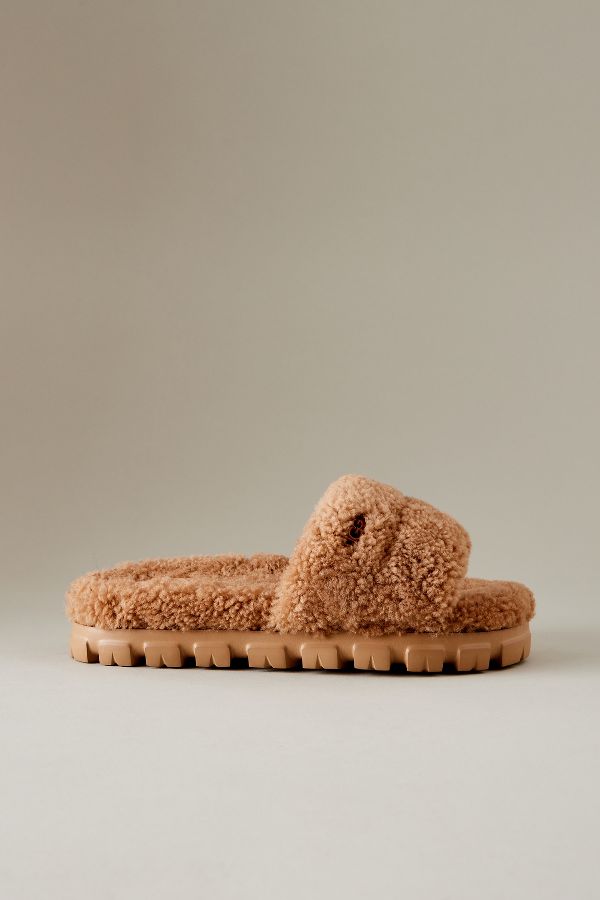 Slide View: 3: UGG Cozetta Curly Slide Slippers