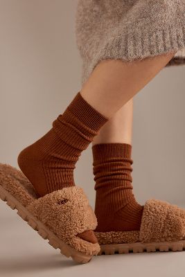 Mules pantoufles en peau de mouton bouclée Cozetta UGG