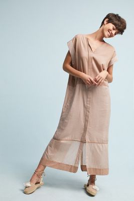 anthropologie caftan dress