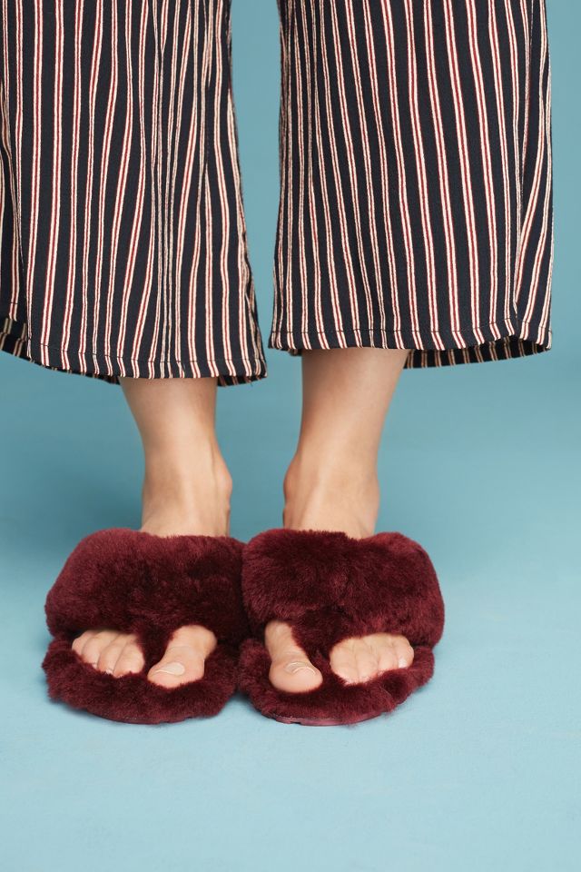 emu australia rainbow slippers