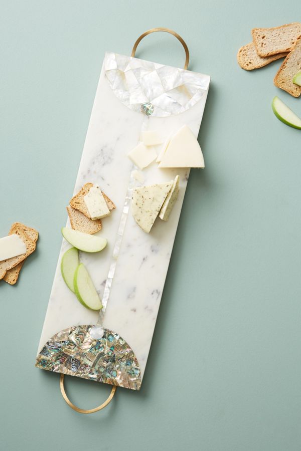 Anthropologie Nina Marble Cheese Board