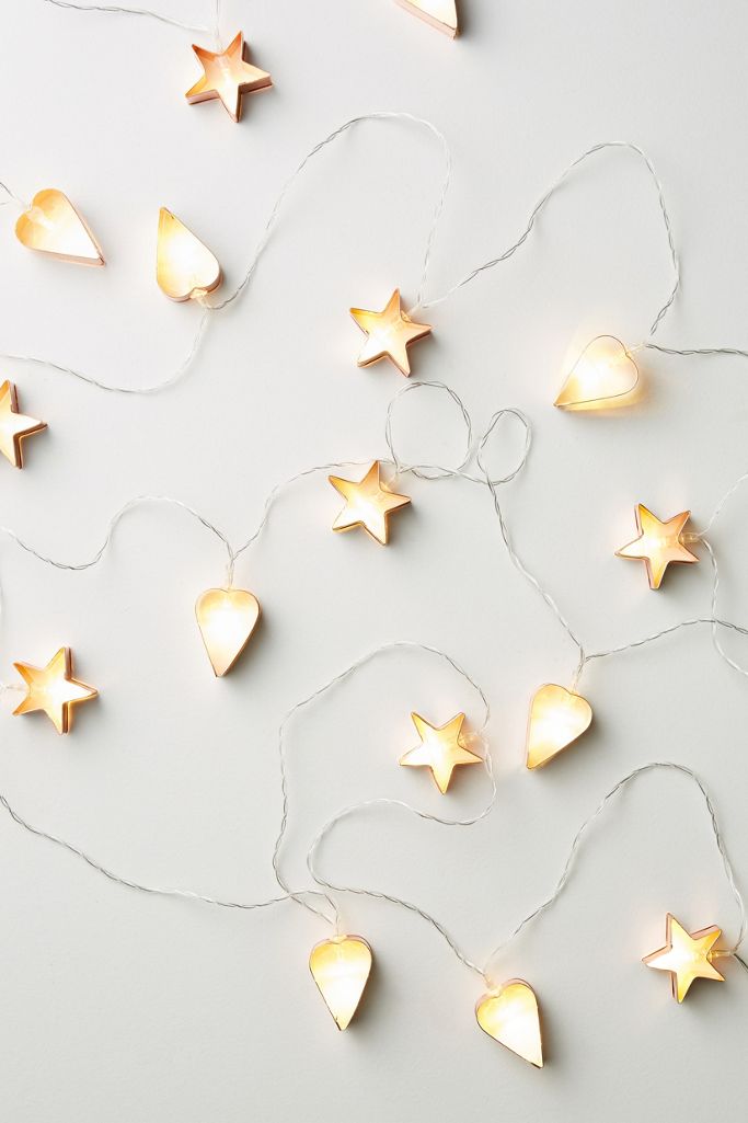 Cookie Cutter String Lights | Anthropologie