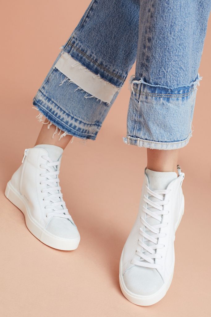 D.O.F. Leopard HighTop Sneakers Anthropologie