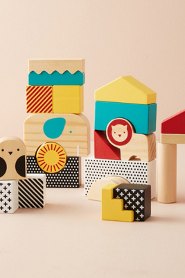 animal wooden blocks