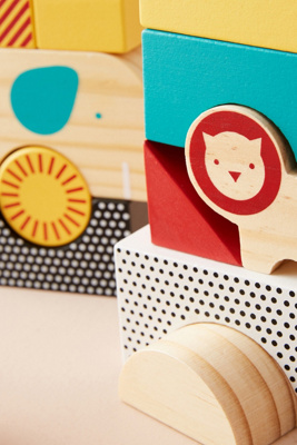 animal town wooden blocks