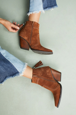 jeffrey campbell suede booties