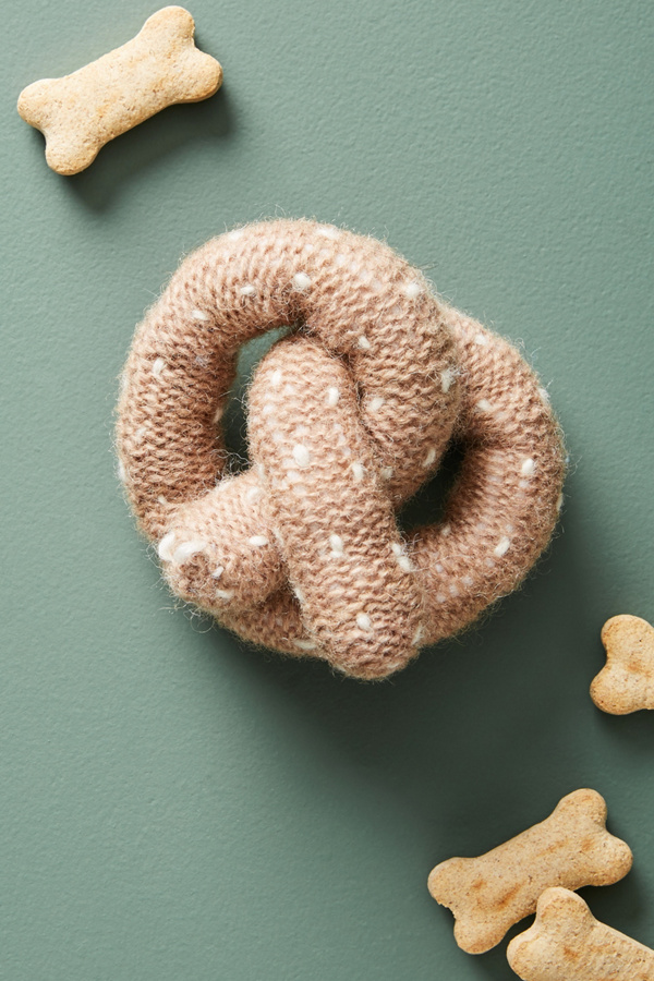 Pretzel Dog Toy Anthropologie
