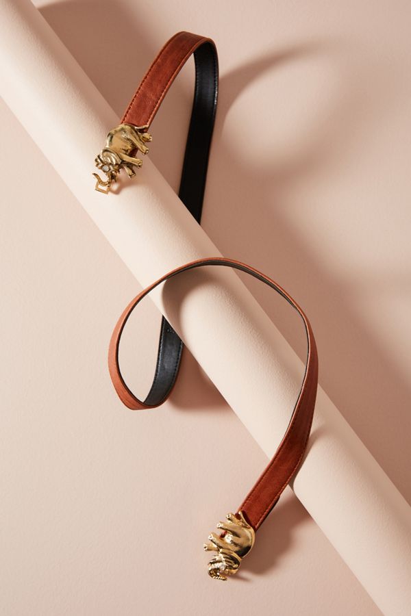 Kissing Elephants Belt Anthropologie
