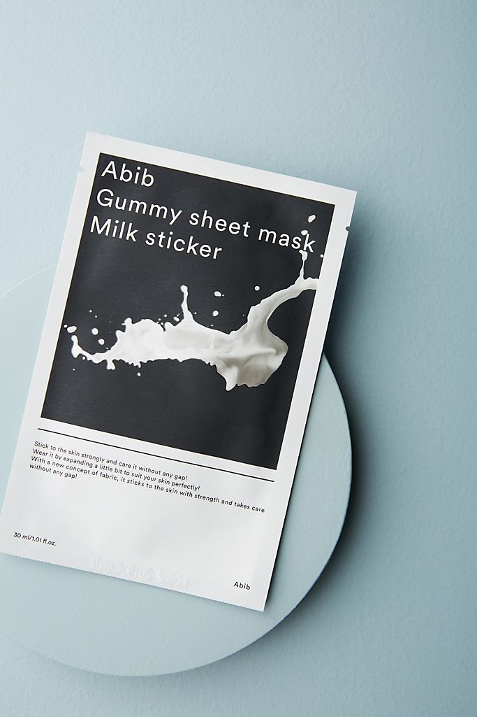 Abib Gummy Sheet Mask Milk Sticker Anthropologie