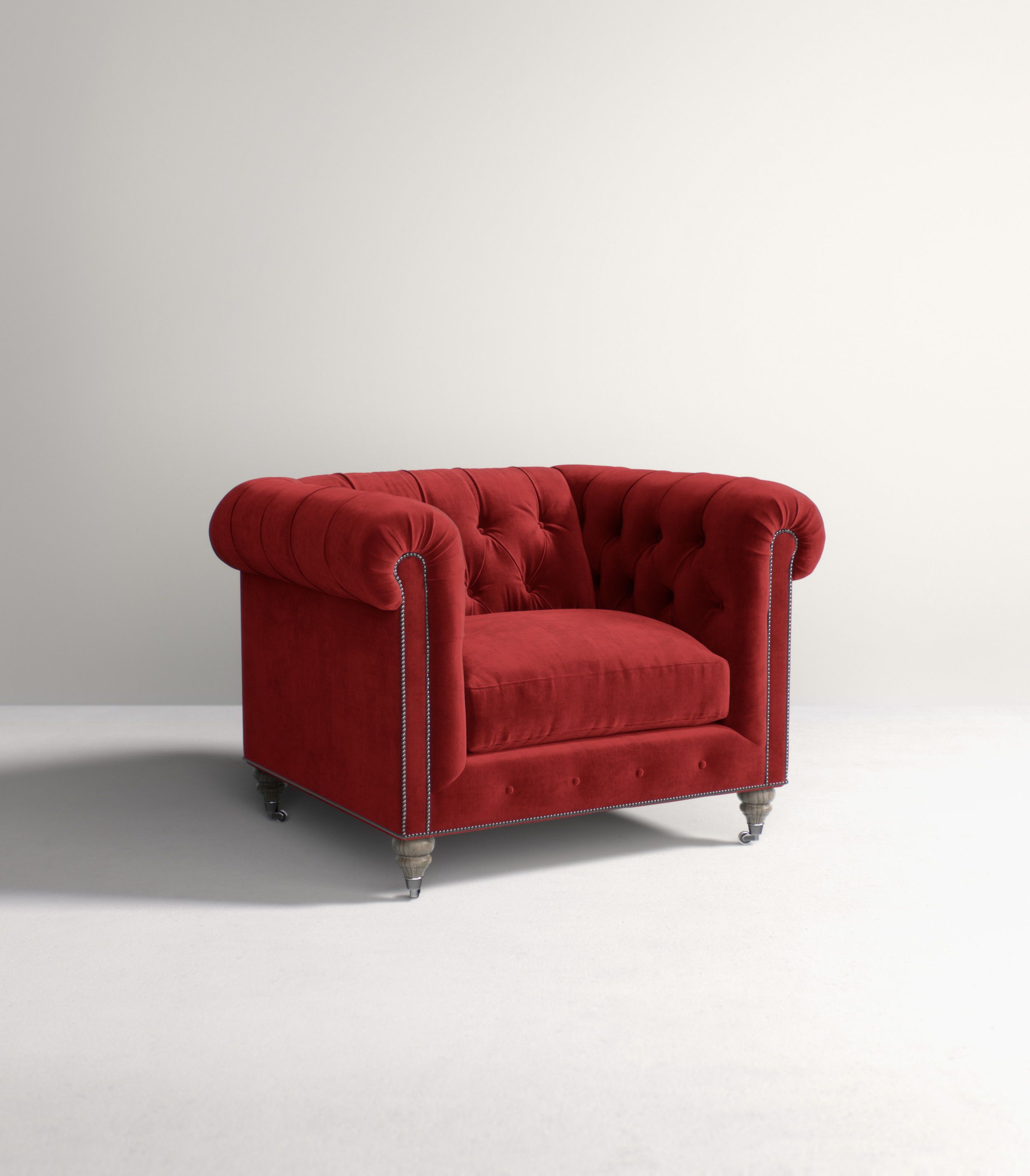 Lyre Chesterfield Chair Anthropologie
