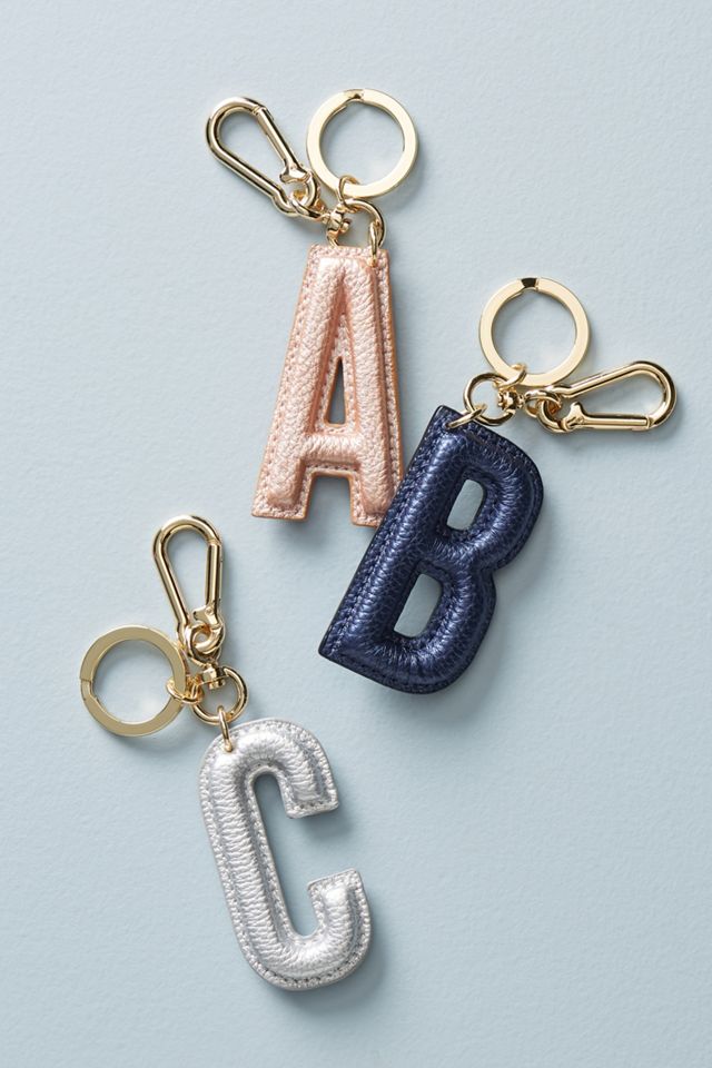 Monogram Keychain Anthropologie