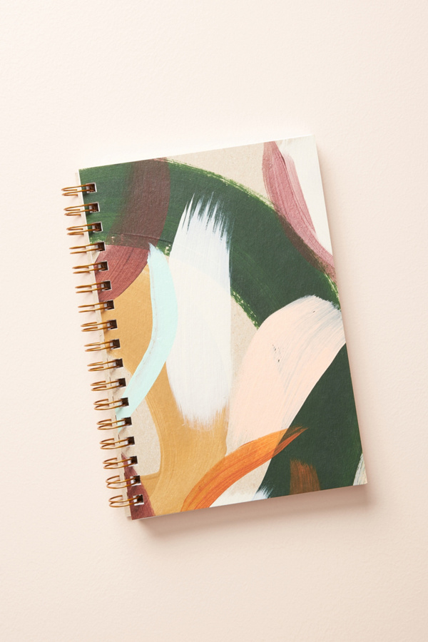 Cedar Painted Notebook | Anthropologie