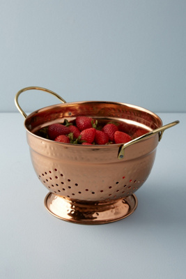 copper colander