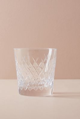 Soho Home Barwell Cut Crystal Rocks Glass | Anthropologie