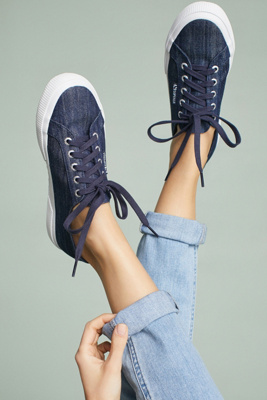 superga in jeans