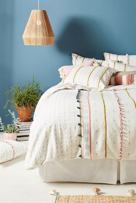 anthropologie duvet cover