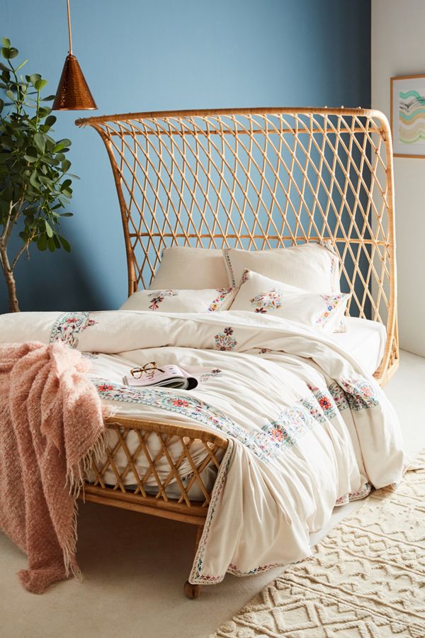 Jordenna Embroidered Duvet Cover Anthropologie Uk