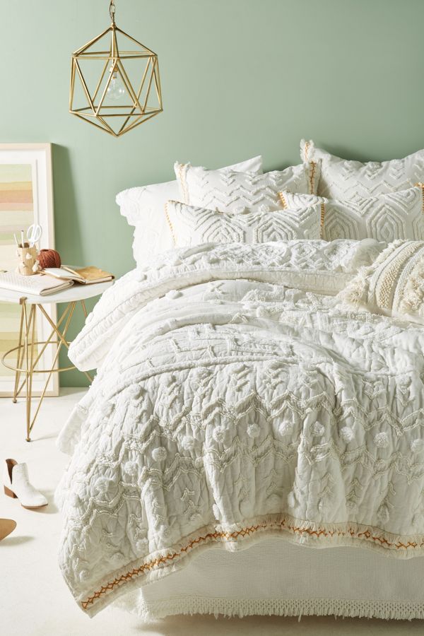 Tufted Cidra Quilt Anthropologie