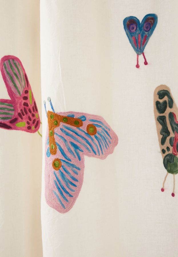 Embroidered Luella Curtain Anthropologie