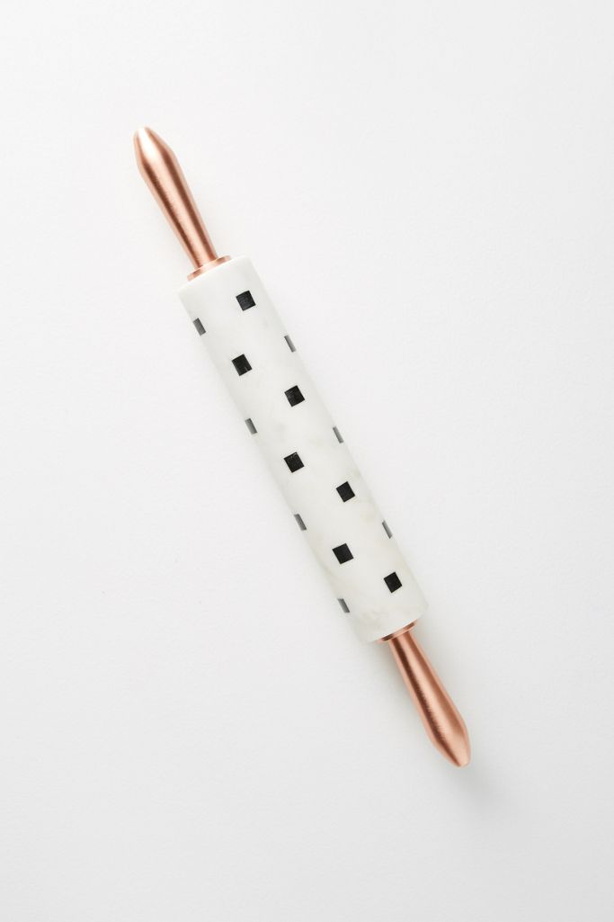 Geo Marble Rolling Pin Anthropologie
