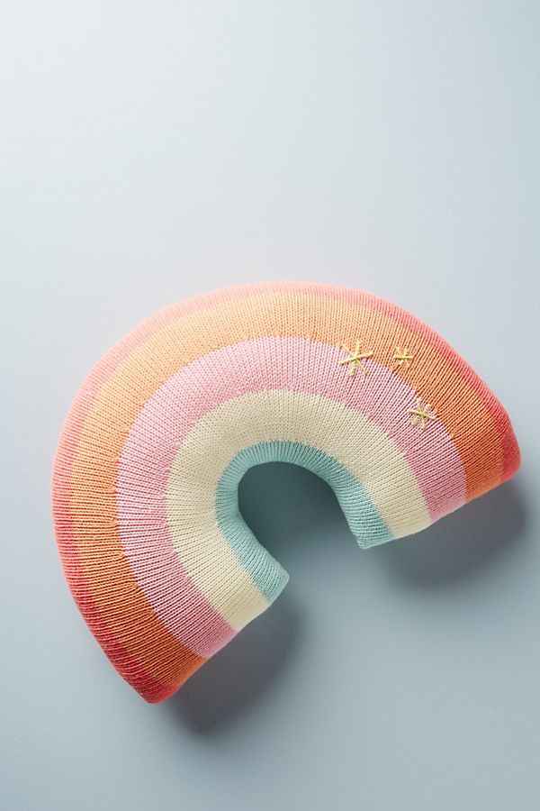 Slide View: 1: Rainbow Pillow