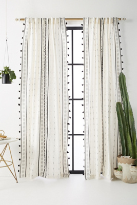 Embroidered Aravalli Curtain Anthropologie