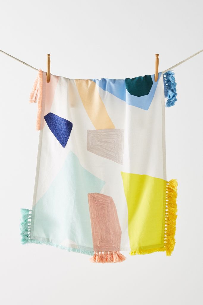 San Sola Dish Towel | Anthropologie