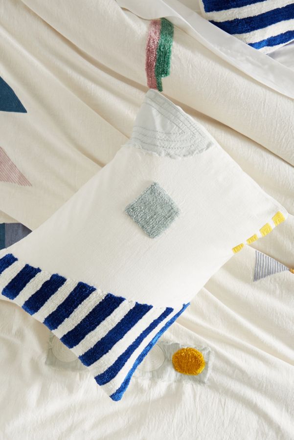 Geo Embellished Pillowcases Anthropologie Uk