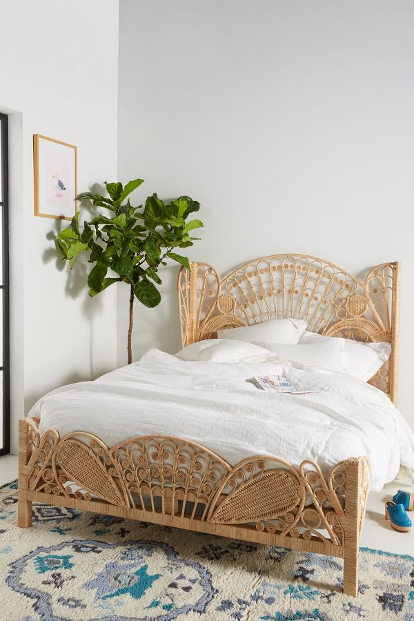 Kinsella Rattan Bed Anthropologie Uk