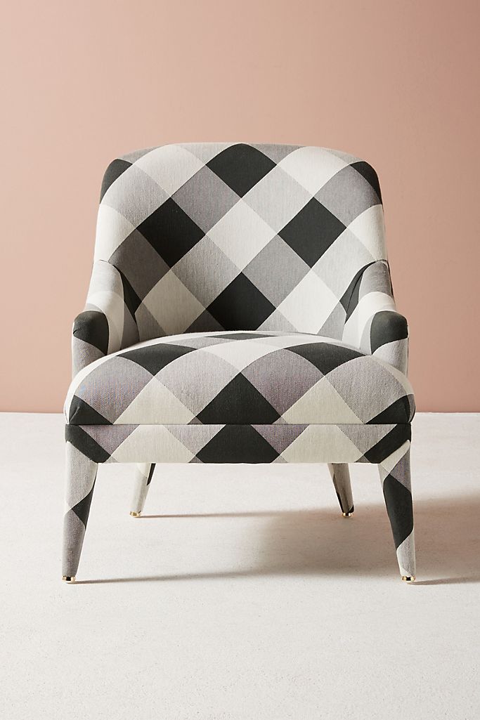 Buffalo Check Amelia Accent Chair Anthropologie