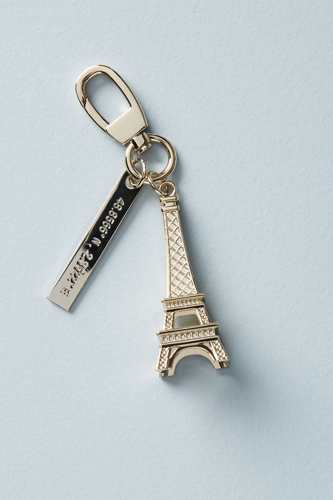 Eiffel Tower Keychain Anthropologie