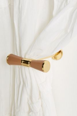 Beige Curtain Rods Tiebacks Hardware Anthropologie