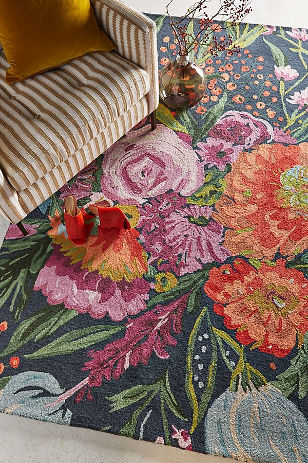 Slide View: 2: Tufted Wild Bloom Rug