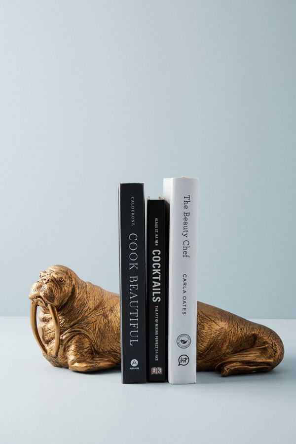 Walrus Bookends Anthropologie