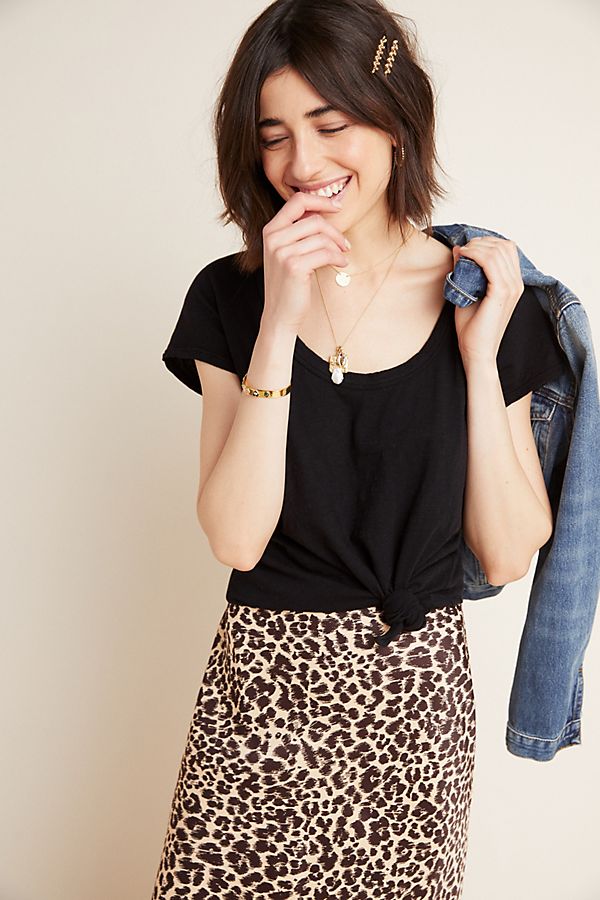 Slide View: 1: Kira Layering Tee
