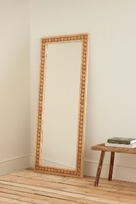 Bobbin Floor Mirror 