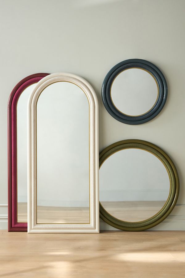 Slide View: 1: Espen Upholstered Mirror