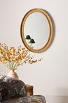 Thumbnail View 1: Valley Raffia Oval Wall Mirror